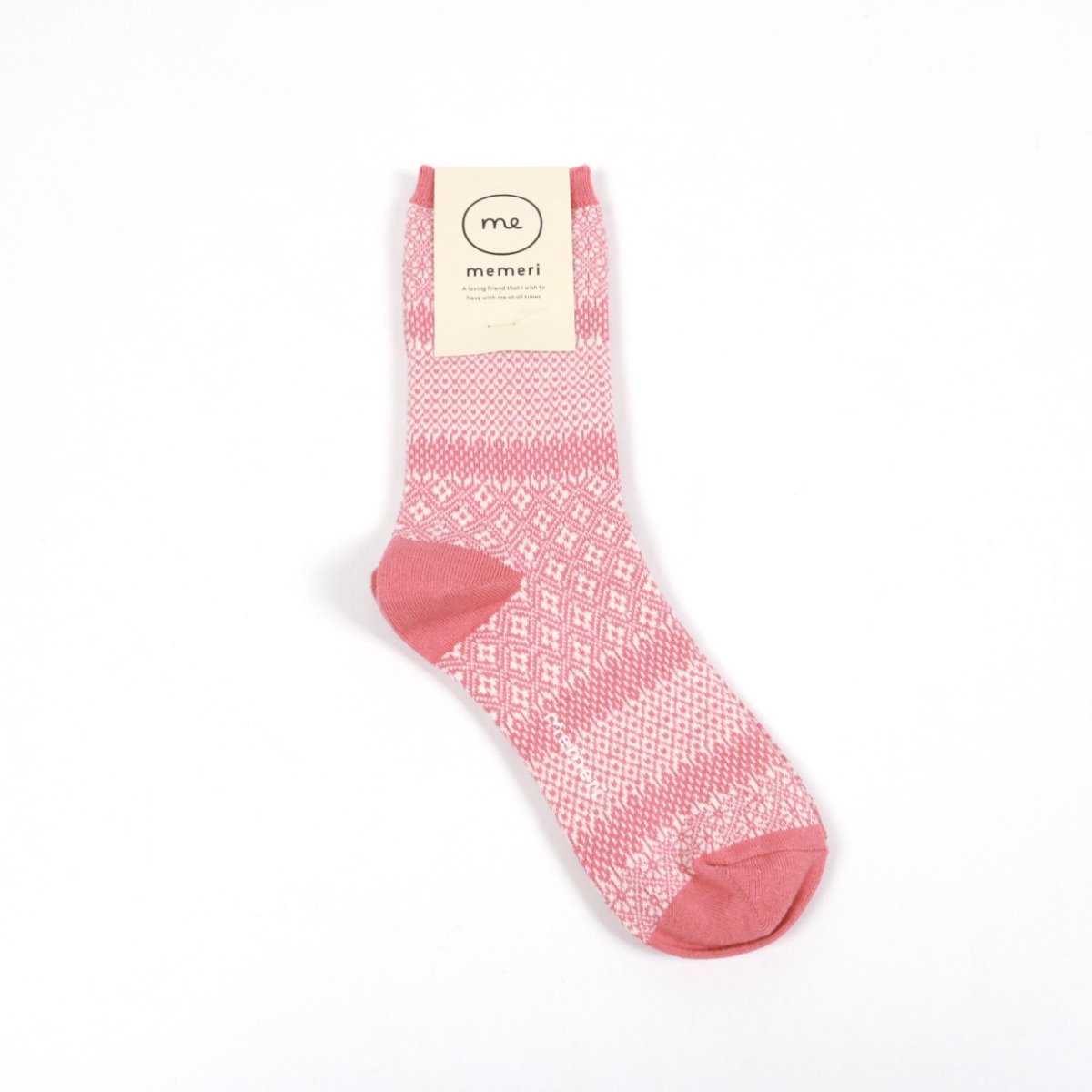 画像11: memeri  コットンリネンジャガードソックス  4色 (11)