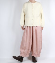 画像4: tumugu: ソリトリネン(1)　フリルワイドパンツ 4色 (4)