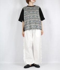 画像11: sosotto  綿麻 前身LIBERTY  後ろタックブラウス  2色 (11)