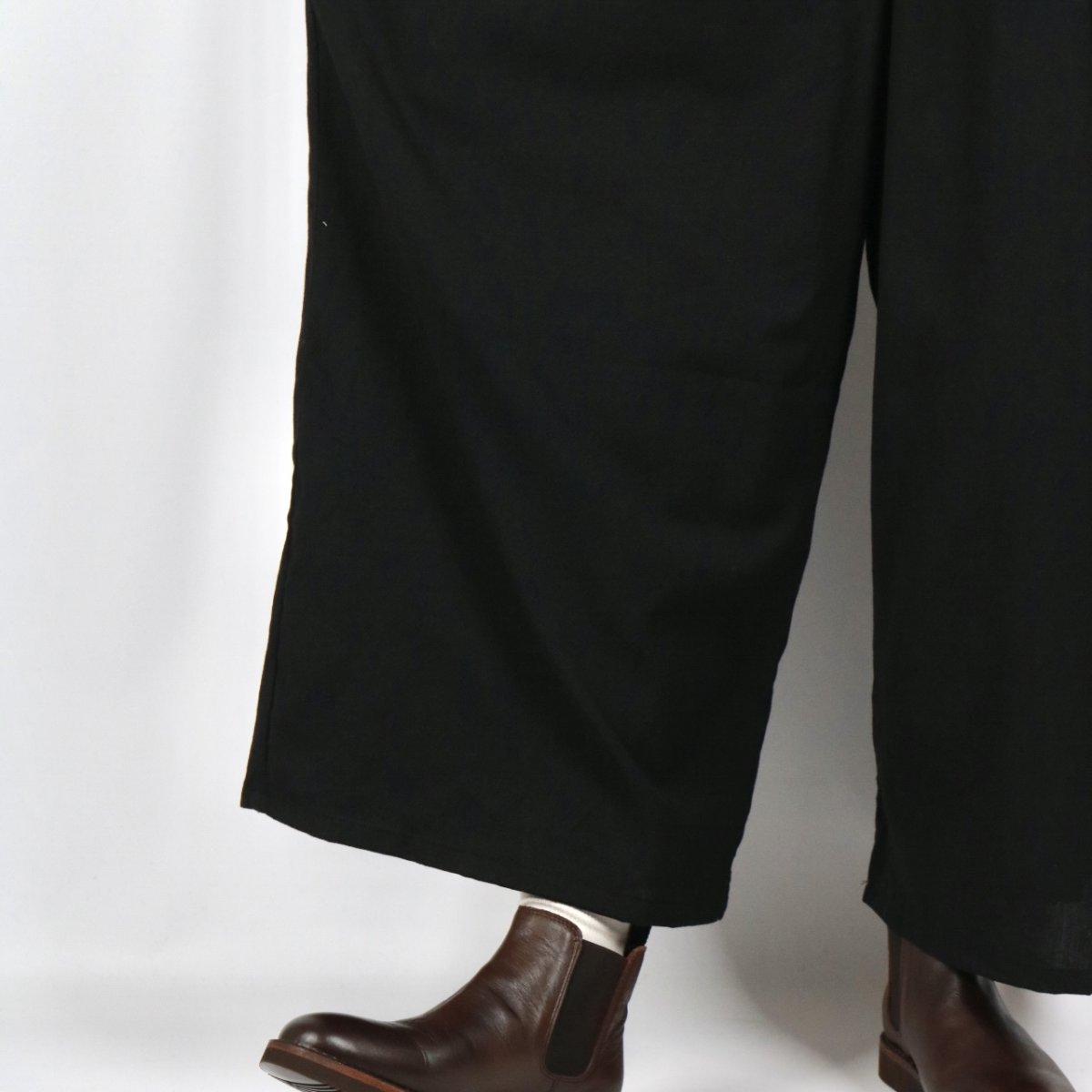 画像9: Gauze#  TRAVAILサロペット　BLACK  (9)