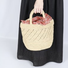 画像43: maison de soil　RAFFIA M BAG (COMBI)　10色 (43)
