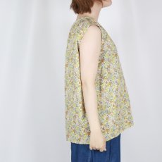 画像14: DIARIES FLOWER BACK GATHER SLEEVELESS 3色 (14)