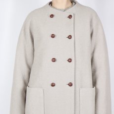 画像39: Vent d'ouest ウールソフト圧縮ノーカラーコート 4色 (39)