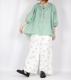 画像16: LUEUF FRILL NECK SHIRT 3色 (16)