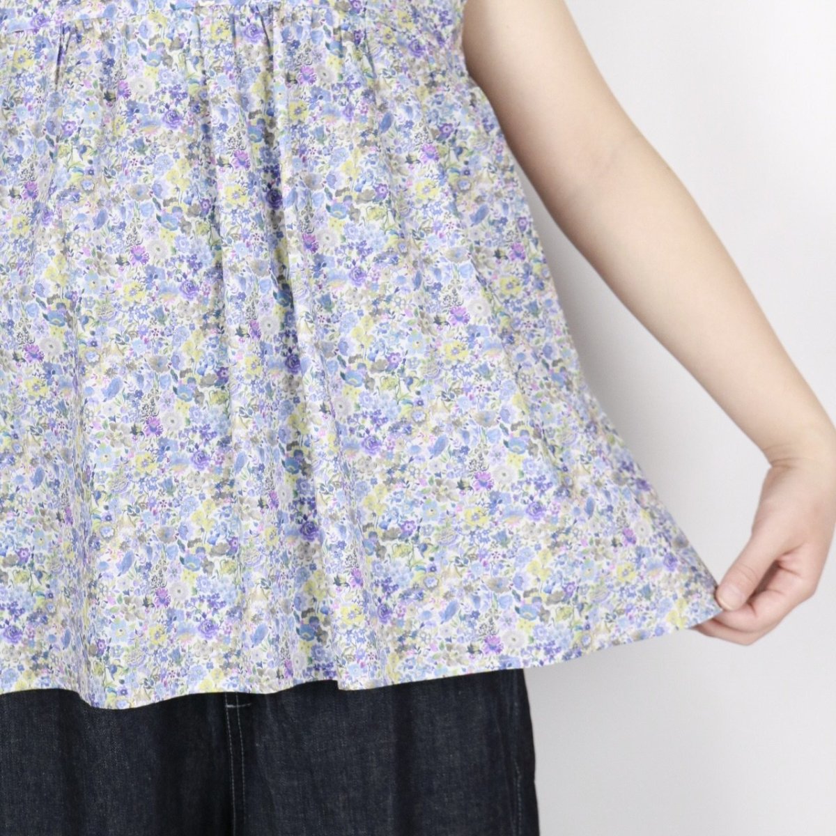 画像9: Vent d'ouest   LIBERTY ブラウス (9)