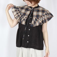 画像2: 【6月17日12:00までの期間限定販売】Nina Niina　accessory gather cape　2色  (2)
