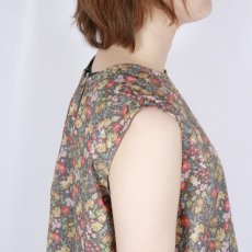 画像30: DIARIES FLOWER BACK GATHER SLEEVELESS 3色 (30)