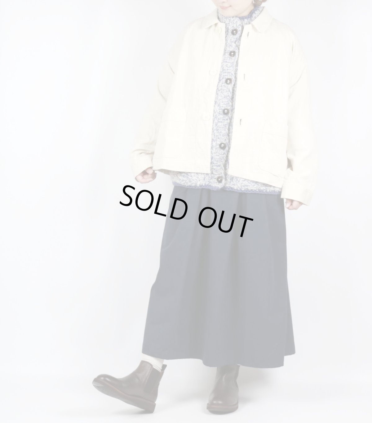 画像13: tumugu: ロービングアルパカウール　ジャケット 2色 (13)