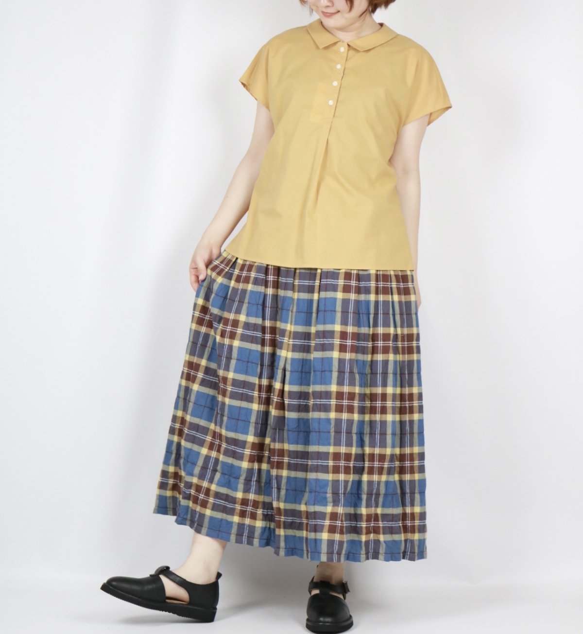 画像7: Vent d’ouest 60Sチューインローンシャツ　3色 (7)