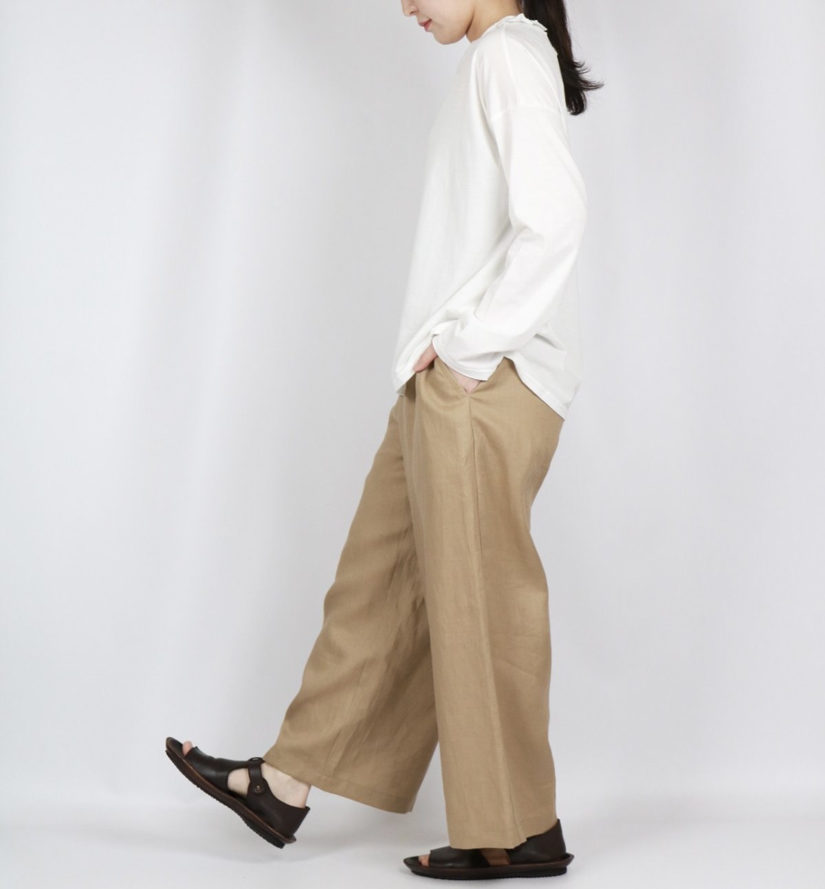 画像24: Gauze#　シンプリー フリルプルオーバー　3色 (24)