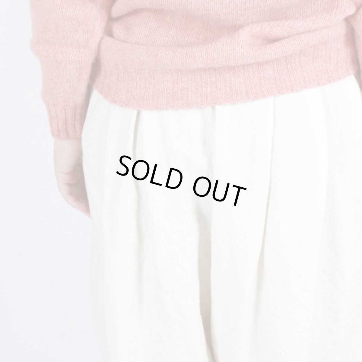 画像14: ROBE de PEAU　Camille ウールタックパンツ　3色 (14)