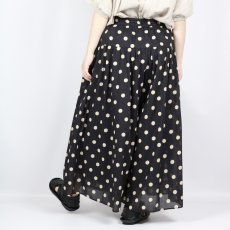 画像17: SOIL  80s COTTON VOILE DOT PRINT CULOTTES　２SIZE (17)