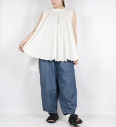 画像21: tumugu: 6.3oz デニムダンガリーティンカーパンツ 3色 (21)