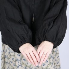 画像10: Gauze# タイニーフリルジャケット  NOIR (10)