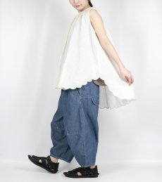 画像23: tumugu: 6.3oz デニムダンガリーティンカーパンツ 3色 (23)