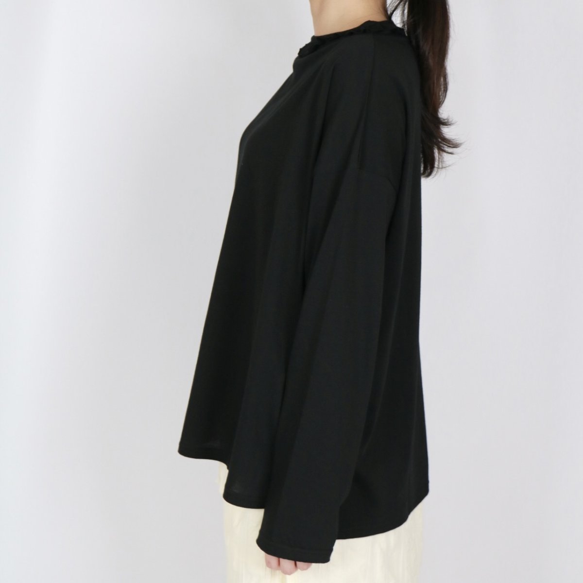 画像28: Gauze#　シンプリー フリルプルオーバー　3色 (28)