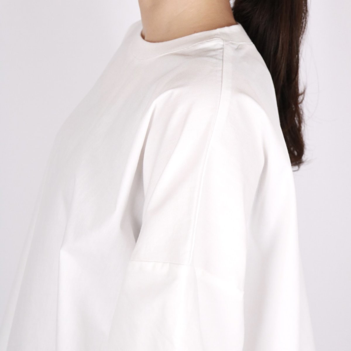 画像19:  NARU エッセンシャルブロード バルーンスリーブシャツ　3色 (19)