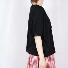 画像10: nachukara ナチュラル天竺フリルTシャツ 2色 (10)