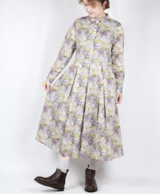 画像26: Crespi  BOTANICAL ESCAPEリバティワンピース 4色 (26)