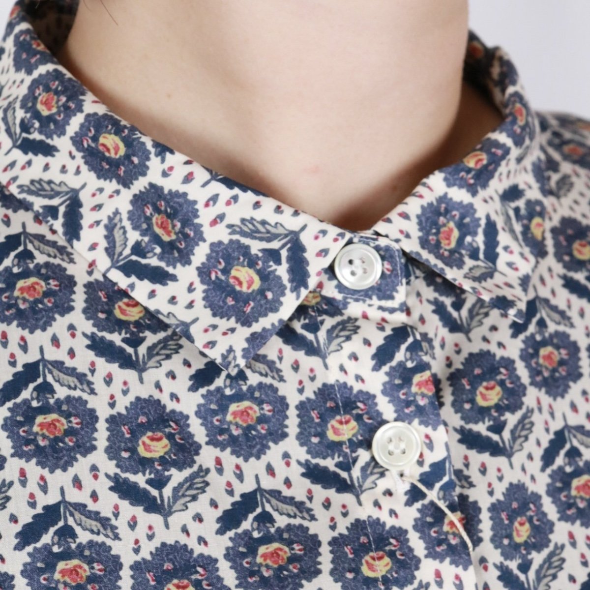 画像9: Crespi  BOTANICAL ESCAPEリバティワンピース 4色 (9)