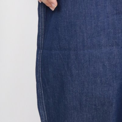 画像2: NARU 綿麻ムラデニムノッポパンツ　