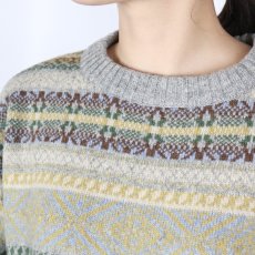 画像20: NARU リシェス フェアアイル柄 ニット 2色 (20)