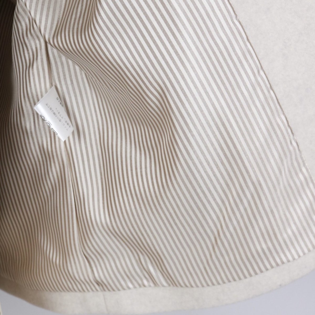 画像11: Vent d'ouest ロイヤルジーロンウールメルトンノーカラージャケット 2色 (11)