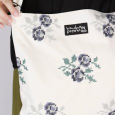 画像7: pot and tea クロスステッチ斜め掛けバッグ 2色 (7)