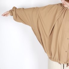 画像14: LUEUF GATHER NECK WIDE BLOUSON 2色 (14)