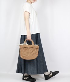 画像13: maison de soil　RAFFIA M BAG (COMBI)　10色 (13)