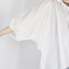 画像32: LUEUF FRILL NECK SHIRT 3色 (32)