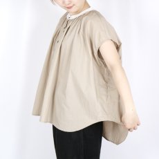 画像2: DIARIES COLOR-BLOCK BLOUSE 2色 (2)