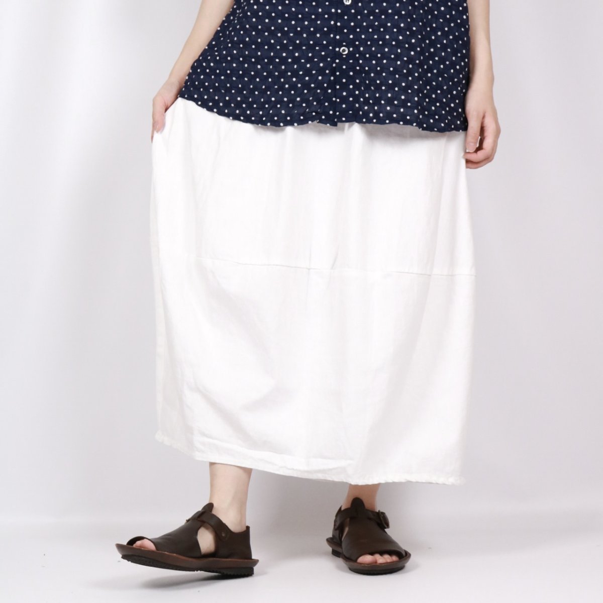 画像22: NARU 8オンスムラデニムエッグスカート 4色 (22)