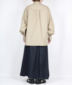 画像15: DIARIES GATHER SLEEVE SHIRT 4色 (15)