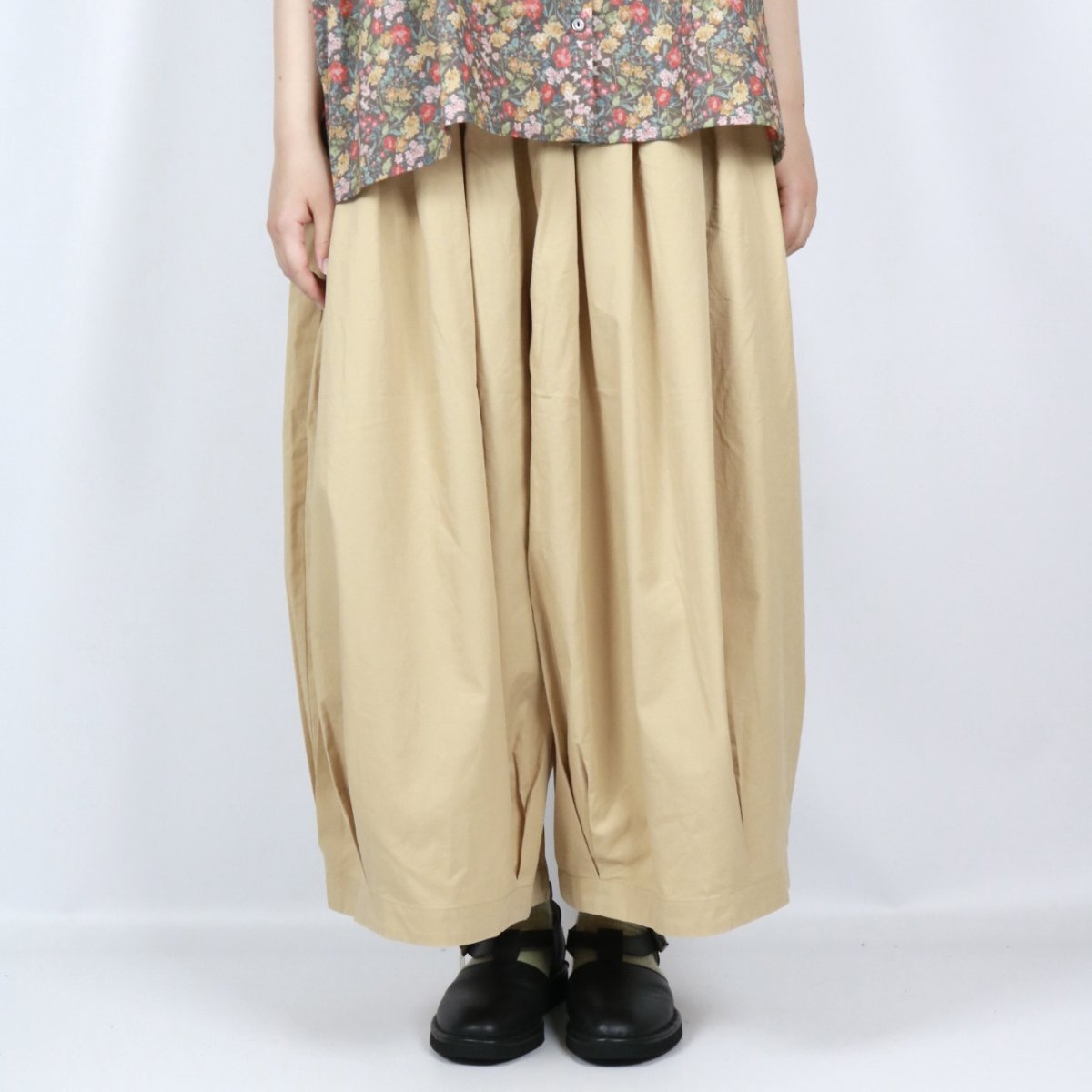 画像23: nachukara  ライトツイル ラウンド キュロット  4色 (23)