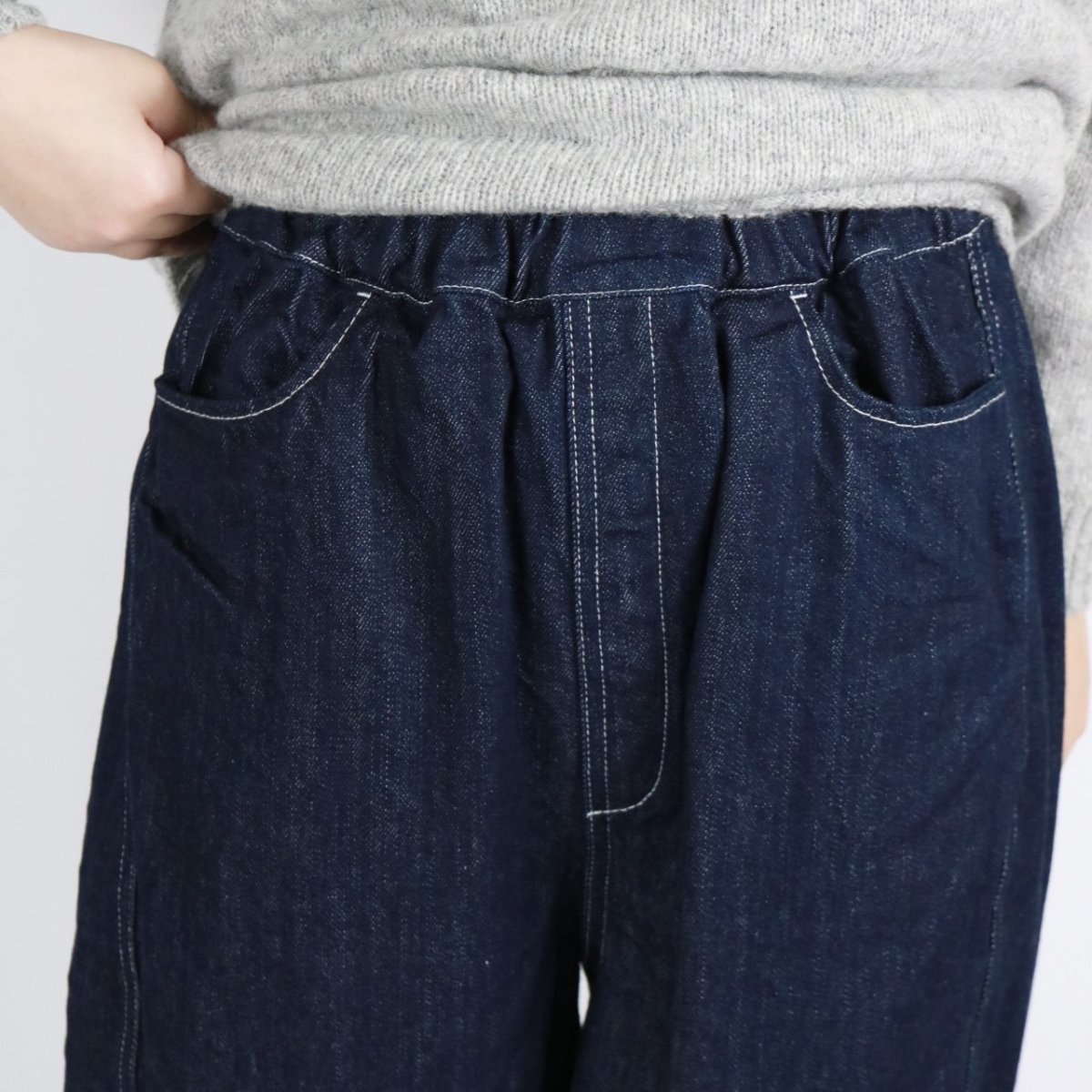 画像10: NARU 12ozムラデニムラウンドパンツ　 (10)