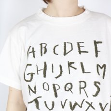 画像25: tumugu:ラフィ天竺 プリントTシャツ(アルファベット) 4色 (25)