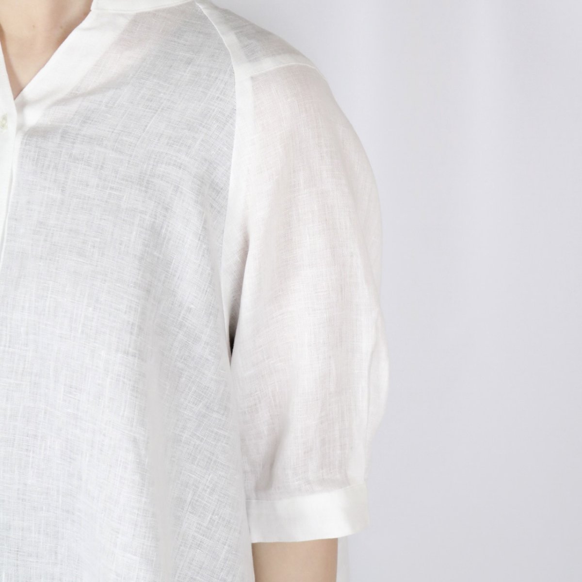 画像35: nachukara リネンポプリン スキッパーブラウス 3色 (35)