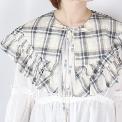 画像3: 【6月17日12:00までの期間限定販売】Nina Niina　accessory gather cape　2色 