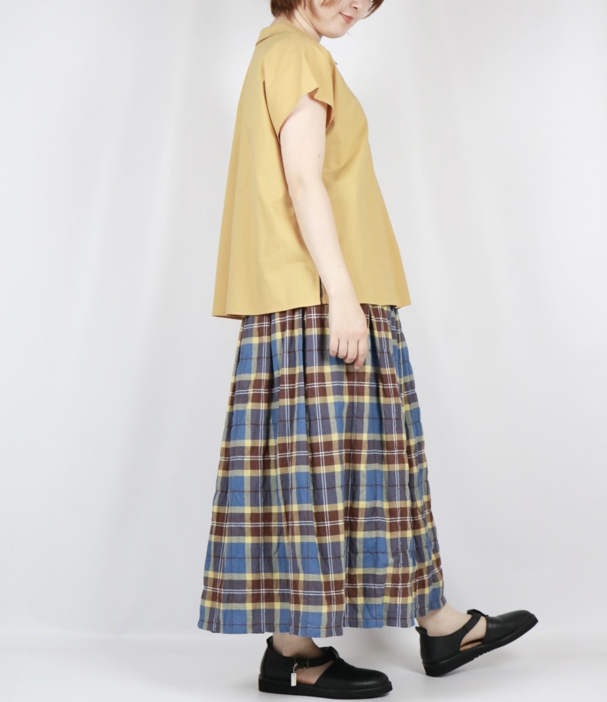 画像8: Vent d’ouest 60Sチューインローンシャツ　3色 (8)