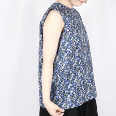 画像3: DIARIES FLOWER BACK GATHER SLEEVELESS 3色 (3)
