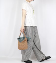 画像17: maison de soil　RAFFIA ONE HANDLE BARREL BAG　10色 (17)
