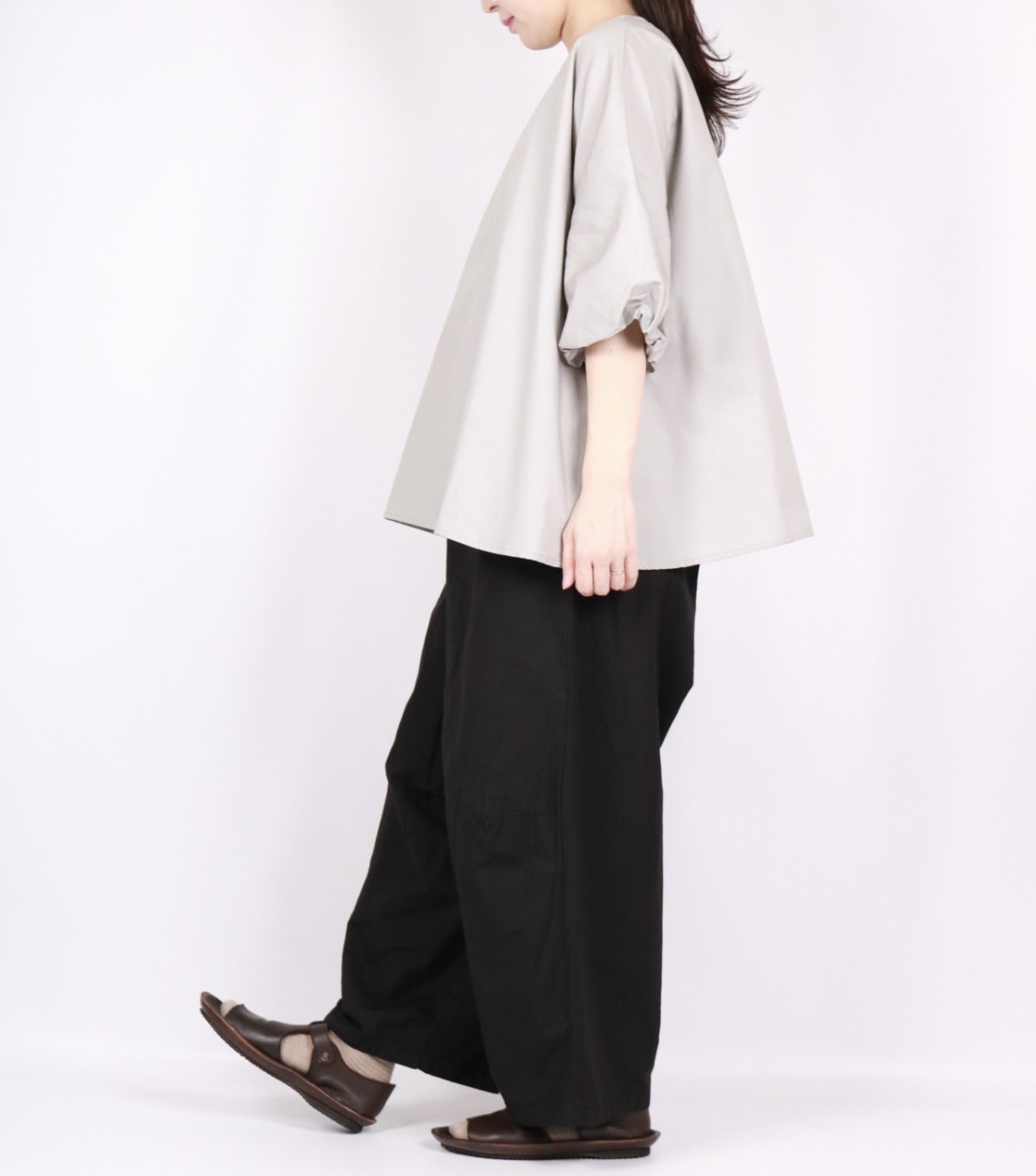 画像12: LABORATORY コットンリネンユーティリティラボパンツ　2色 (12)