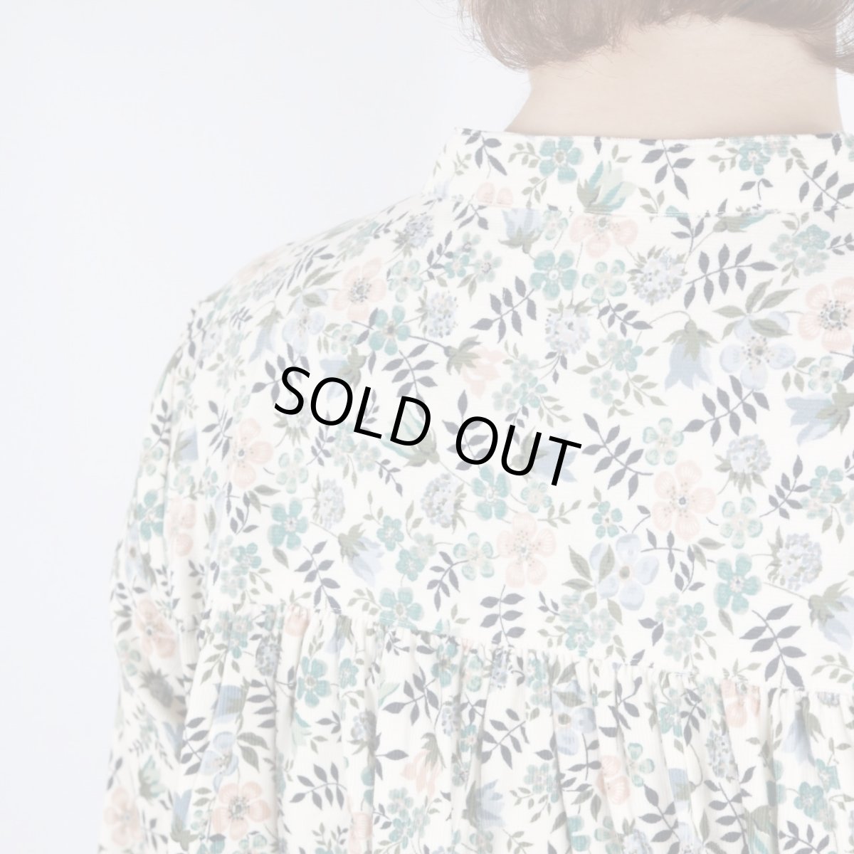 画像20: sosotto LIBERTYコーデュロイヨーク切替ギャザーOP 2色 (20)