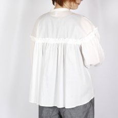 画像16: LUEUF GATHER SHIRT 3色 (16)