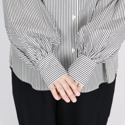画像2: DIARIES GATHER SLEEVE SHIRT 4色