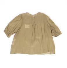 画像35: Gauze＃GATHER SLEEVE MODERNIST BLOUSE 3色 (35)