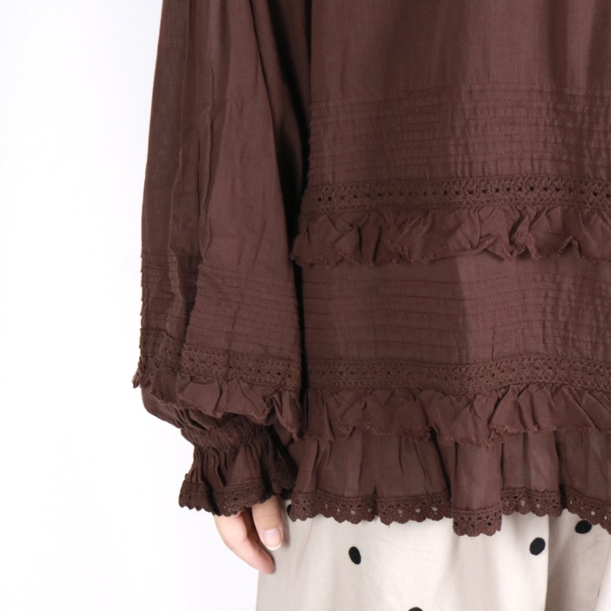 画像33: tumugu: カディコットン2Wayプルオーバー 3色 (33)