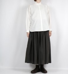 画像10: maison de soil　 60s ORGANIC CAMBRIC WITH EMB FRILL COLLAR EMB SHIRT　 (10)
