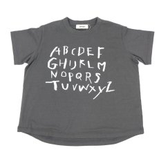 画像42: tumugu:ラフィ天竺 プリントTシャツ(アルファベット) 4色 (42)